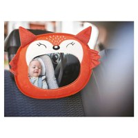 Oglinda Auto Pentru Supraveghere Bebelusi Fox FreeON Orange - 2