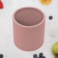 Pahar din silicon, AppeKids - Old Rose - 1