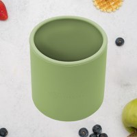 Pahar din silicon, AppeKids - Raw Green - 1