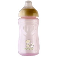 Pahar Rotho-Baby Design cu Supapa Silicon 300 ml Tender Rose - 3