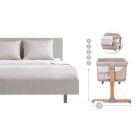 Patut Co-Sleeper Momi Smart Bed 4 in 1 Beige - 5