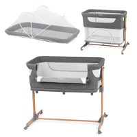 Patut Co-Sleeper Momi Smart Bed 4 in 1 Grey - 2