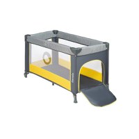 Patut Pliant Lionelo cu un Nivel Stefi 120x60 cm Yellow Lemon - 4