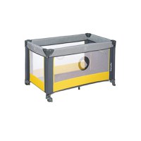 Patut Pliant Lionelo cu un Nivel Stefi 120x60 cm Yellow Lemon - 7