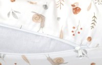 Perna pentru gravide si alaptare, husa detasabila din bumbac 100% si umplutura antialergica BabySoft, Comori din natura, Amy - 3