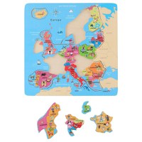 Puzzle din lemn Europa Marionette 19 piese - 4