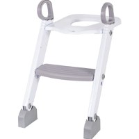 Reductor pentru Toaleta FreeON cu Scarita White & Grey - 1