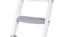 Reductor pentru Toaleta FreeON cu Scarita White & Grey