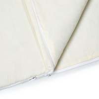 Sac de dormit de bumbac cu perna si fermoar 140x75 cm Nativo Dreams Bej - 2
