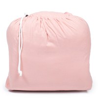 Sac de dormit de bumbac cu perna si fermoar 140x75 cm Nativo Dreams Piersica - 4