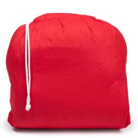 Sac de dormit de bumbac cu perna si fermoar 140x75 cm Nativo Dreams Rosu - 2