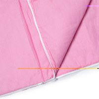 Sac de dormit de bumbac cu perna si fermoar 140x75 cm Nativo Dreams Roz - 4