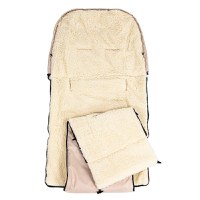 Sac de dormit impermeabil de lana Nativo Winter 110x40 cm Cappuccino - 3