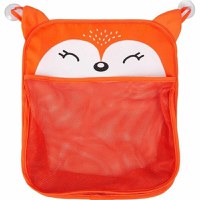 Saculet cu Ventuze FreeON pentru Jucariile de Baie 32x38 cm, Fox - 1