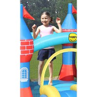 Saltea Gonflabila Happy Hop Castel cu Tobogan Dublu - 5