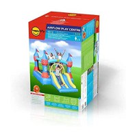 Saltea Gonflabila Happy Hop Castel cu Tobogan Dublu - 9