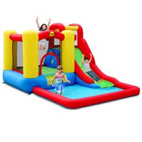 Saltea Gonflabila Happy Hop Jump and Splash - 4