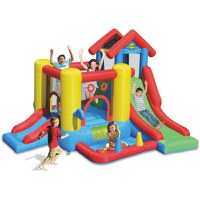 Saltea Gonflabila Happy Hop Play Center 7 in 1 - 2