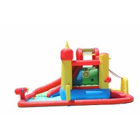 Saltea Gonflabila Happy Hop Splash Funland - 2