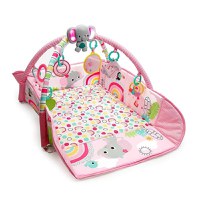 Salteluta de Activitati Bright Starts 5 in 1 Gym & Ball Pit Rainbow Tropics - 7