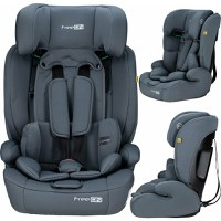 Scaun auto, FreeON, Uran, Pentru copii, I-Size, 76 - 150 cm/ 1 - 12 ani, Cu tetiera reglabila in 14 pozitii, Conform cu standardul european de securitate ECE R129, Dark Grey - 1