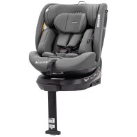 Scaun auto rotativ 360° SPS Carrello OCTOPUS i-SIZE 40-150 cm ISOFIX Seashell Grey - 1