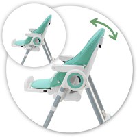 Scaun de masa AppeKids - Sky - River Green - 2
