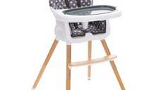 Scaun Inalt Fillikid Pentru Masa Paul Star Grey