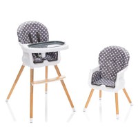 Scaun Inalt Fillikid Pentru Masa Paul Star Grey - 2