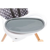 Scaun Inalt Fillikid Pentru Masa Paul Star Grey - 3