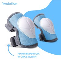 Set 6 protectii sport Yvolution 3-5 ani Blue - 2