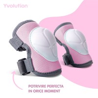 Set 6 protectii sport Yvolution 3-5 ani Pink - 2