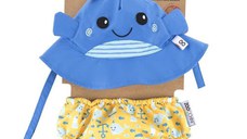 Set Chilotel de Baie si Palarie Zoocchini Whale UPF50 1-2 ani