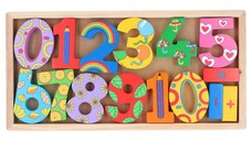 Set cifre si simboluri matematice din lemn Marionette