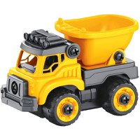 Set Constructie Buki France Camion Autobasculanta si Excavator cu Radiocomanda - 2