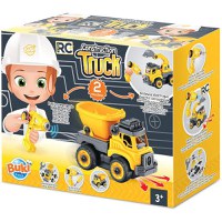 Set Constructie Buki France Camion Autobasculanta si Excavator cu Radiocomanda - 5
