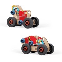 Set constructie vehicule Quercetti Bio - 4