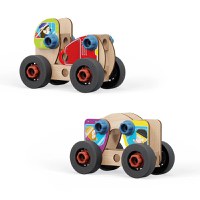 Set constructie vehicule Quercetti Bio - 6