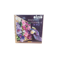 Set creatie Wood & Craft - Flowers, 21*21cm - Inspiration - 2