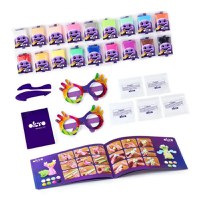 Set de Creatie Air Clay, Okto, 18 culori - 3