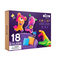 Set de Creatie Air Clay, Okto, 18 culori - 1