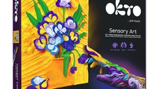 Set pictura 3D cu argila usoara, 30*40cm - Irises