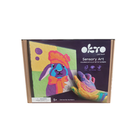 Set pictura cu argila usoara, 29*29 cm - Bunny - 6