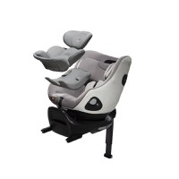 Set scaun auto rotativ i-Size Joie i-Harbour Signature Oyster, 40-105 cm + Baza i-Size i-Base Encore, testat ADAC si certificat R129 - 1