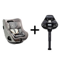 Set scaun auto rotativ i-Size Joie i-Harbour Signature Oyster, 40-105 cm + Baza i-Size i-Base Encore, testat ADAC si certificat R129 - 16