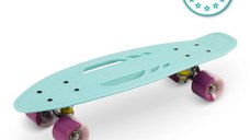 Skateboard copii, Qkids, Galaxy - Light Blue