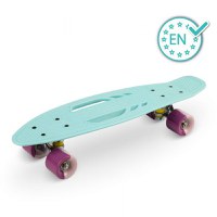 Skateboard copii, Qkids, Galaxy - Light Blue - 1