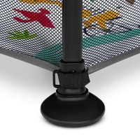 Tarc de joaca, Lionelo, Roel, Pliere ultra-compacta, Conform cu standardul europeane de securitate EN12227, Multicolor - 6