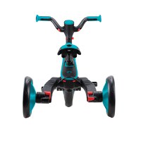 Tricicleta Globber Explorer 4 in 1 pliabila, culoare turquoise - 3