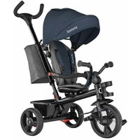 Tricicleta Multifunctionala Pliabila cu Sezut Reversibil Haari - Jeans - 1